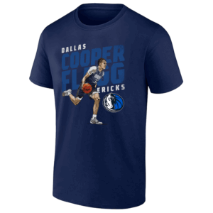 DALLAS COOPER FLAGG SHIRT Slant Design Tee Mavericks Future Icon Edition N