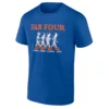 FAB FOUR ALBUM SHIRT Abbey Road Style Lindor, Soto, Alonso & Nimmo Tee New York Mets Elite Lineup Apparel