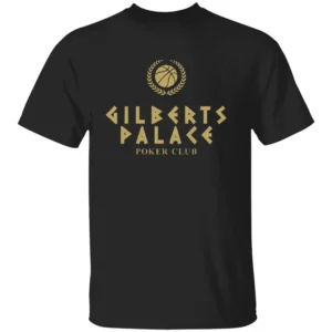 GILBERTS PALACE POKER CLUB SHIRT Gilbert Arenas Tee – Illegal Gambling Scandal Tribute – NBA Legend Streetwear
