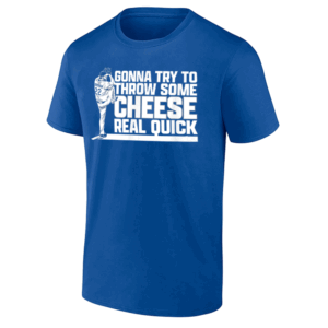 GONNA TRY TO THROW SOME CHEESE REAL QUICK SHIRT Clayton Kershaw 2025 All Star Mic’d Up Tee Los Angeles Dodgers Legend