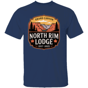 GRAND CANYON NORTH RIM LODGE TRIBUTE SHIRT 1937–2025 Farewell Tee North Rim Memories Souvenir N