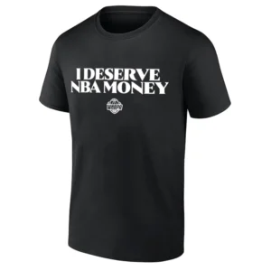 I DESERVE NBA MONEY SHIRT Caitlin Clark Parody Tee Satirical WNBPA Statement Shirt PAY US WHAT YOU OWE US Meme T Shirt