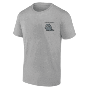 I REQUIRE SNACKS SHIRT Funny Gangster Raccoon Tee G