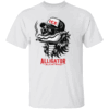 ICE ALLIGATOR ALCATRAZ SHIRT Florida Swamp Parody Tee Political Satire Protest Apparel W