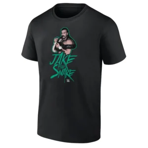 JAKE THE SNAKE SHIRT Jake Roberts Name Pose WWE Tee