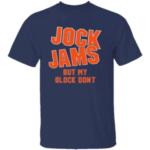 JOCK JAMS BUT MY GLOCK DON’T SHIRT Funny Bold Statement Tee 90s Throwback Meets Street Attitude N