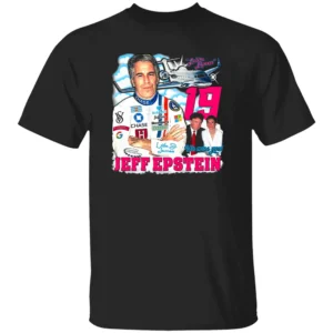 Jeffrey Epstein #19 Shirt Ghislaine Maxwell & Trump B