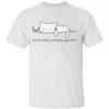 KITTEN NEEDS A FUCKING CIGARETTE SHIRT Funny Smoking Cat Meme Tee – Grumpy Feline Humor Shirt W