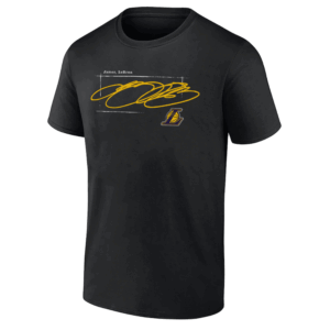 LEBRON SIGNATURE SHIRT LeBron James Los Angeles Lakers Tee B