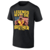LEGENDS NEVER DIE BROTHER T SHIRT Hulkamania 1953–2025 – Hulk Hogan Tribute Tee B