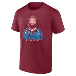 LET'S GET BREAD SHIRT Brent Burns Avalanche T Shirt Ironman Beard Hockey Legend Tee