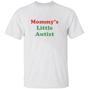 Mommy's Little Autist Shirt Cute Autism Pride Tee for Kids & Parents W