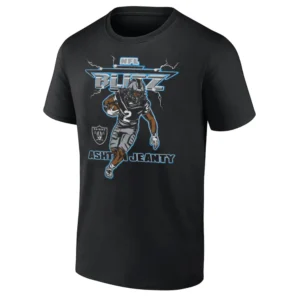 NFL Blitz Raiders Ashton Jeanty Shirt Ashton Jeanty Las Vegas Raiders