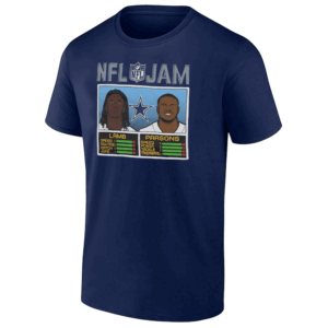 NFL JAM COWBOYS SHIRT CeeDee Lamb & Micah Parsons Dallas Cowboys Duo Tee N