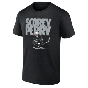 SCOREY PERRY SHIRT Corey Perry Hockey Tee 20 Year NHL Veteran Trick Shot Edition