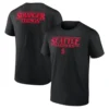 SEATTLE MARINERS x STRANGER THINGS SHIRT Official Crossover Logo Lockup Tee Upside Down Baseball Fan Apparel