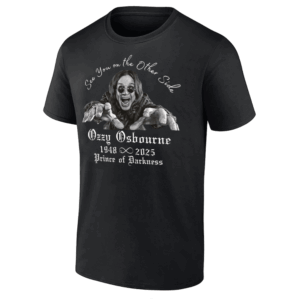 SEE YOU ON THE OTHER SIDE SHIRT RIP Ozzy 1948–2025 – Prince of Darkness Tribute Tee
