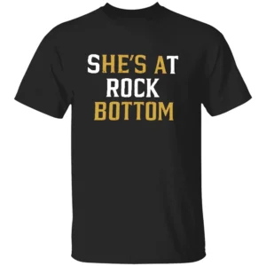 S(HE’S A)T ROCK (BOTTOM) SHIRT Breakup Banger Tee with Hidden Message B