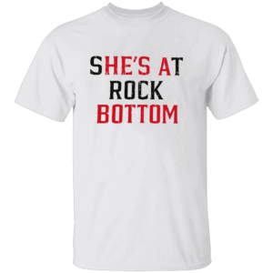 S(HE’S A)T ROCK (BOTTOM) SHIRT Breakup Banger Tee with Hidden Message W