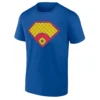 SUPER GAME SHIRT Superman x Baseball 2025 Tee Faster Than a Speeding Fastball Edition