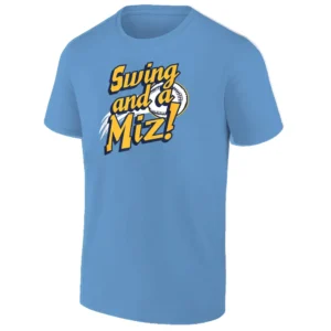 SWING AND A MIZ SHIRT Jacob Misiorowski Milwaukee Brewers – Rookie Performance Tee LB