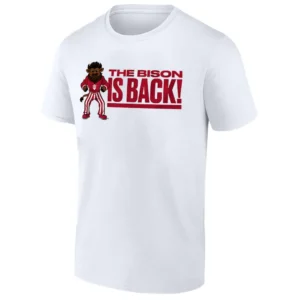 THE BISON IS BACK SHIRT Indiana Hoosiers Mascot Return Tee – Vintage College Pride Shirt W