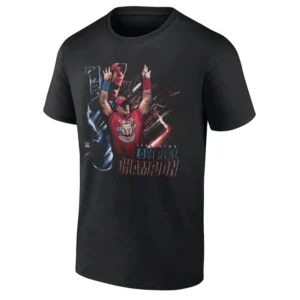 THE LAST REAL CHAMPION SHIRT John Cena Heel Turn Tee WWE 17x Undisputed Title Apparel