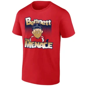 THE MENACE SHIRT Sam Bennett 2025 Stanley Cup Champions Tee Florida Panthers Hockey MVP Apparel R