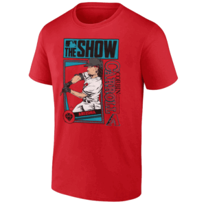 THE SHOW DIAMONDBACKS SHIRT Corbin Carroll x MLB The Show Tee Arizona Diamondbacks Superstar Edition