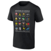 WEAPONS OF CHOICE POSTER SHIRT Retro Mario Kart Item Tee Gamer Humor & Racing Nostalgia B