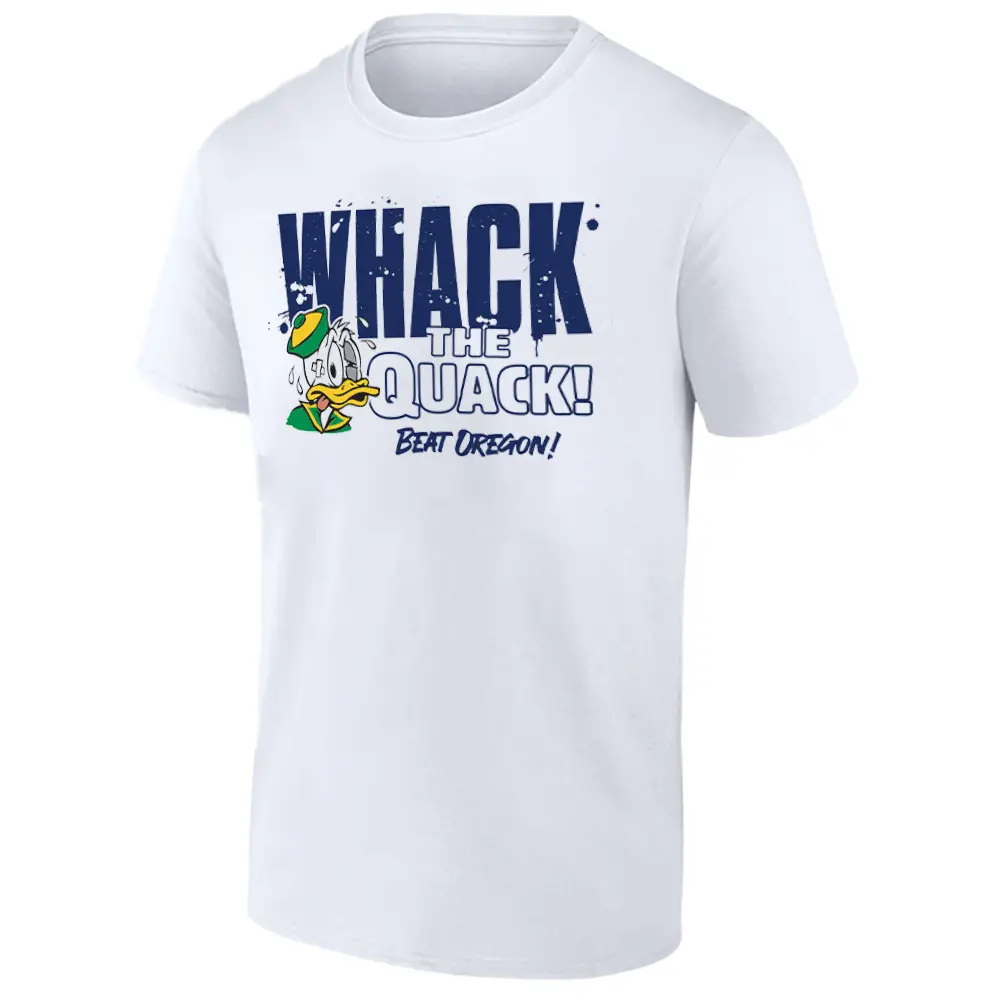 WHACK THE QUACK – BEAT OREGON SHIRT Penn State vs. Oregon Rivalry Tee - Nittany Lions Football Fans WHACK THE QUACK – BEAT OREGON SHIRT Penn State vs. Oregon Rivalry Tee Nittany Lions Football Fans