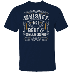 WHISKEY BENT AND HELLBOUND SHIRT Outlaw Country Music Tee Southern Rock Vintage Style N