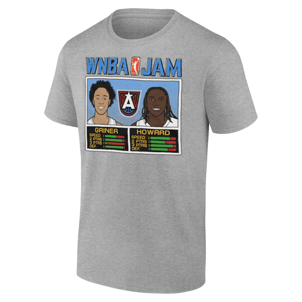 WNBA Jam Dream Griner And Howard Shirt Brittney Griner and Rhyne Howard - Atlanta Dream WNBA Jam Dream Griner And Howard Shirt Brittney Griner and Rhyne Howard Atlanta Dream