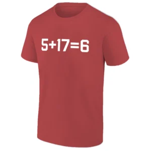 5 + 17 = 6 SHIRT Jayden Daniels & Terry McLaurin Tee – Washington Commanders Football Fan Gear
