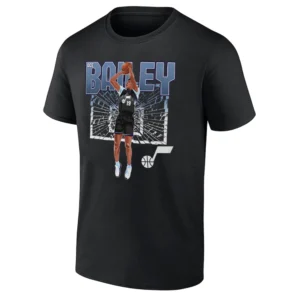 ACE BAILEY SHATTERED SHIRT Ace Bailey Utah Jazz Basketball Tee B