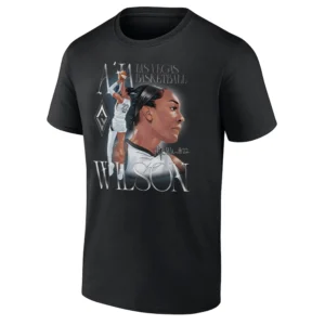 A'JA WILSON SHIRT Las Vegas Aces Basketball Star Tee