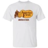 AMERICA FIRST – AMERICA IS BACK SHIRT Funny Cracker Barrel Parody Tee – Political Satire Trump Shirt W