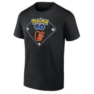 BALTIMORE POKÉMON GO NIGHT SHIRT Orioles x Pokémon GO Crossover Tee – 2025 MLB Special Event T Shirt