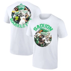 BARKLEYED SHIRT Fly Saquon Fly Viral Leap Tee – Saquon Barkley Super Bowl LIX Philadelphia Eagles T Shirt W