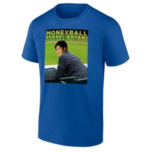 BASEBALL MOVIES SHIRT Moneyball Shohei Ohtani Tee – Los Angeles Dodgers “Based on a True Story” Poster Style Apparel RB