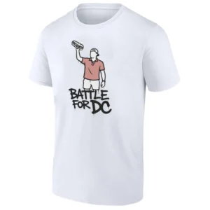 BATTLE FOR DC SHIRT Sandwich Man Protest Tee – Free DC Graffiti Resistance Design W