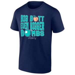 BIG BUTT EVEN BIGGER BOMBS SHIRT Cal Raleigh “Big Dumper” Tee – Seattle Mariners Home Run Derby Merch