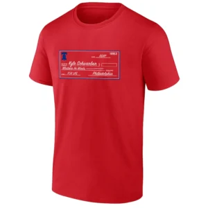 BLANK CHECK SHIRT Kyle Schwarber Philadelphia Phillies Tee – Grand Slam, Home Run Leader, MVP Chant Design