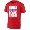 BOOS ARE OUR LOVE LANGUAGE SHIRT Max Kepler Philadelphia Phillies Baseball Tee