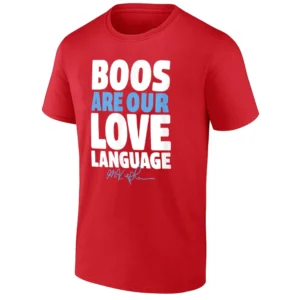BOOS ARE OUR LOVE LANGUAGE SHIRT Max Kepler Philadelphia Phillies Baseball Tee