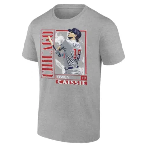 CAISSIE CHICAGO CARD STYLE SHIRT Owen Caissie Chicago Cubs Tee – MLB Baseball Fan Apparel G