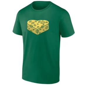CHEESEHEAD LOVE SHIRT Micah Parsons Green Bay Packers Tee – NFL Blockbuster Trade Fan Apparel