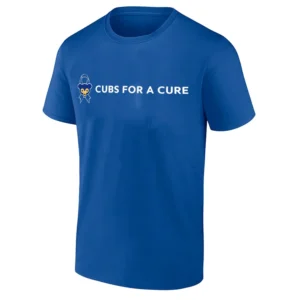 CUBS FOR A CURE SHIRT Chicago Cubs Cancer Awareness Tee