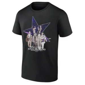 DEMI LOVATO JONAS BROTHERS CONCERT SHIRT MetLife Stadium New Jersey August 10 Tour Tee – 2025 Music Tour Graphic T Shirt