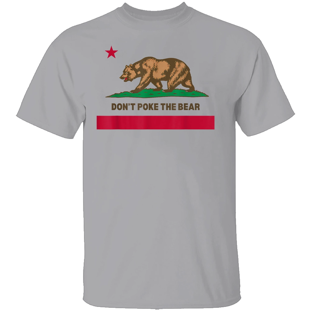 DON’T POKE THE BEAR SHIRT California Republic Tee – Political Statement & California Flag Apparel G DON’T POKE THE BEAR SHIRT California Republic Tee – Political Statement & California Flag Apparel G